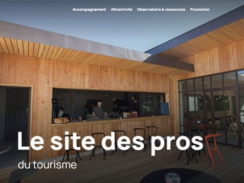 Un nouveau site pour les pros du tourisme en Sarthe