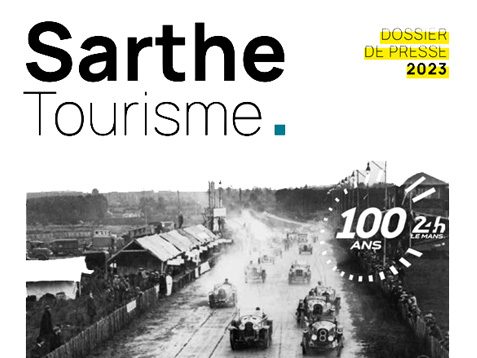 Sarthe Tourisme publie son dossier de presse 2023