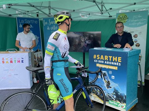 Sarthe Tourisme aux 24 Heures vélo