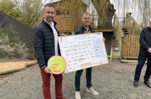 Le gîte la Terrasse du Loir à la Flèche, 1er hébergement labelisé « Hébergement pêche » dans la Sarthe