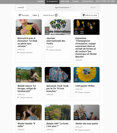 Ajoutez un agenda dynamique à votre site web en un clic !